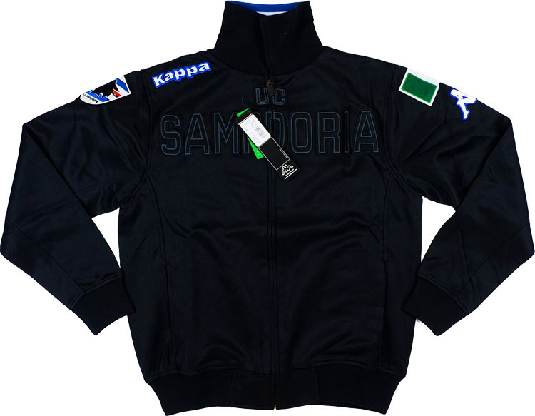 เสื้อแจ็คเก็ตซามพ์โดเรีย 2010-11 ของแท้ Sampdoria Kappa Official Track Jacket Size M ของใหม่ป้ายห้อยถุงเดิม