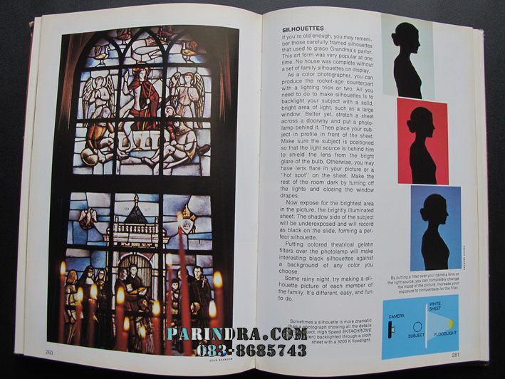 หนังสือไอเดียถ่ายภาพของ Kodak : Adventures in Color-Slide Photography