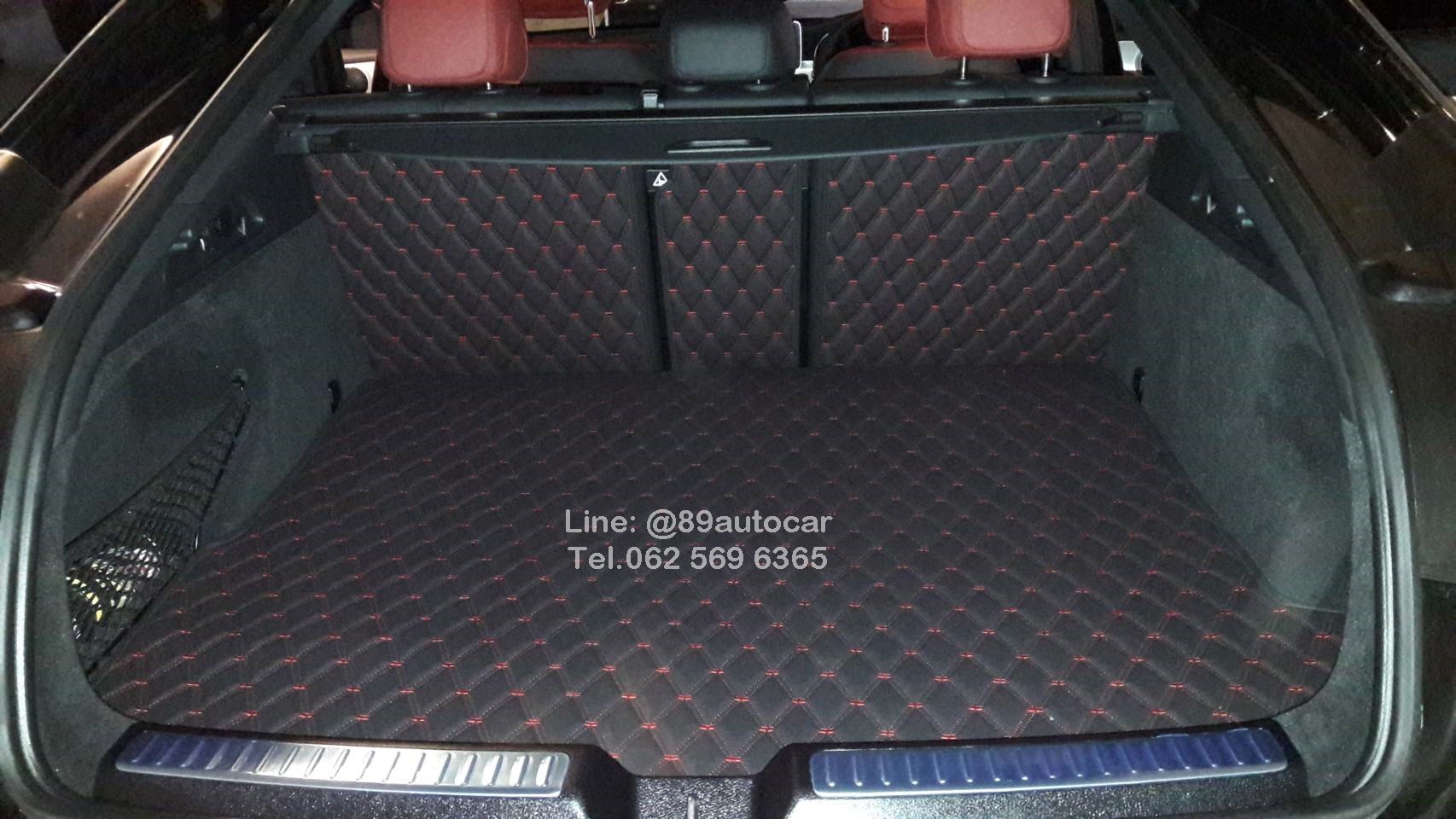 Benz GLC220d ปูพรมVVIP สีดำด้ายแดง เต็มคัน