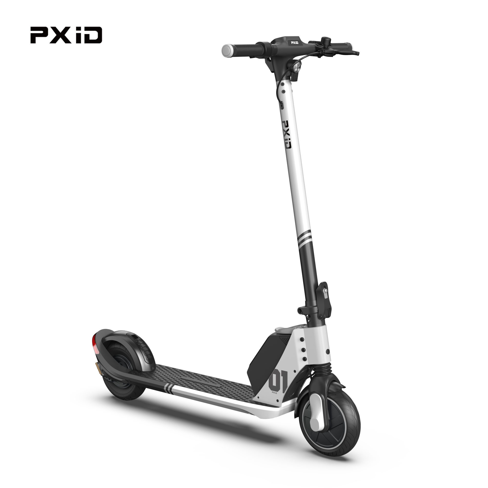 สกู๊ตเตอร์ไฟฟ้า PXID URBAN-P1 New Design Two Wheel Offroad E Scooter 350W Dual Motor Electric Scooter 2023