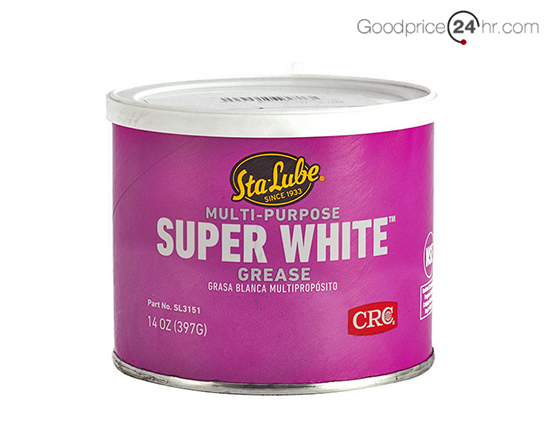 c-106. CRC Super White Lithium Grease จารบีขาวอเนกประสงค์คุณภาพสูง (396g.)