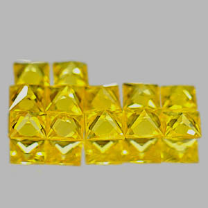 บุษราคัม 1.95 กะรัต 12 ชิ้นสวยมาก