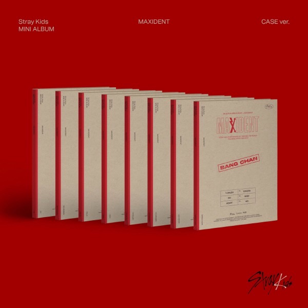อัลบั้ม #StrayKids - Mini Album [MAXIDENT] (CASE Ver.) (Random Ver.) - รอ 14 - 25 วัน -