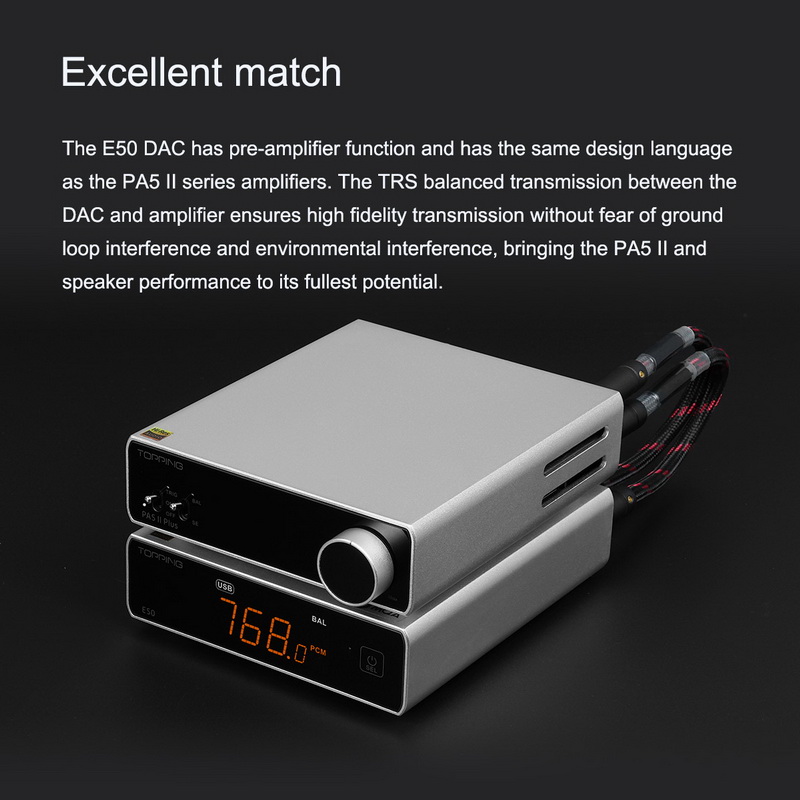 ขาย Topping PA5ii แอมป์ตั้งโต๊ะ Class D โครงสร้าง Fully Balanced ประกันศูนย์ไทย