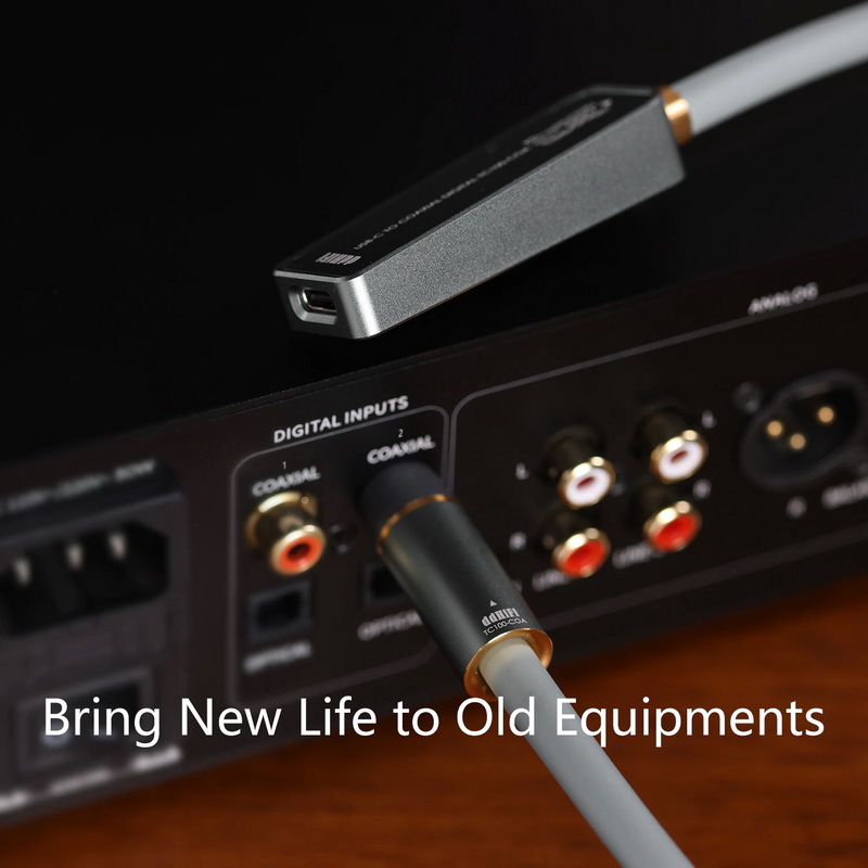 DD TC100-COA สายแปลง Type-C ต่อออก RCA เครื่องเสียง ประกันศูนย์ไทย