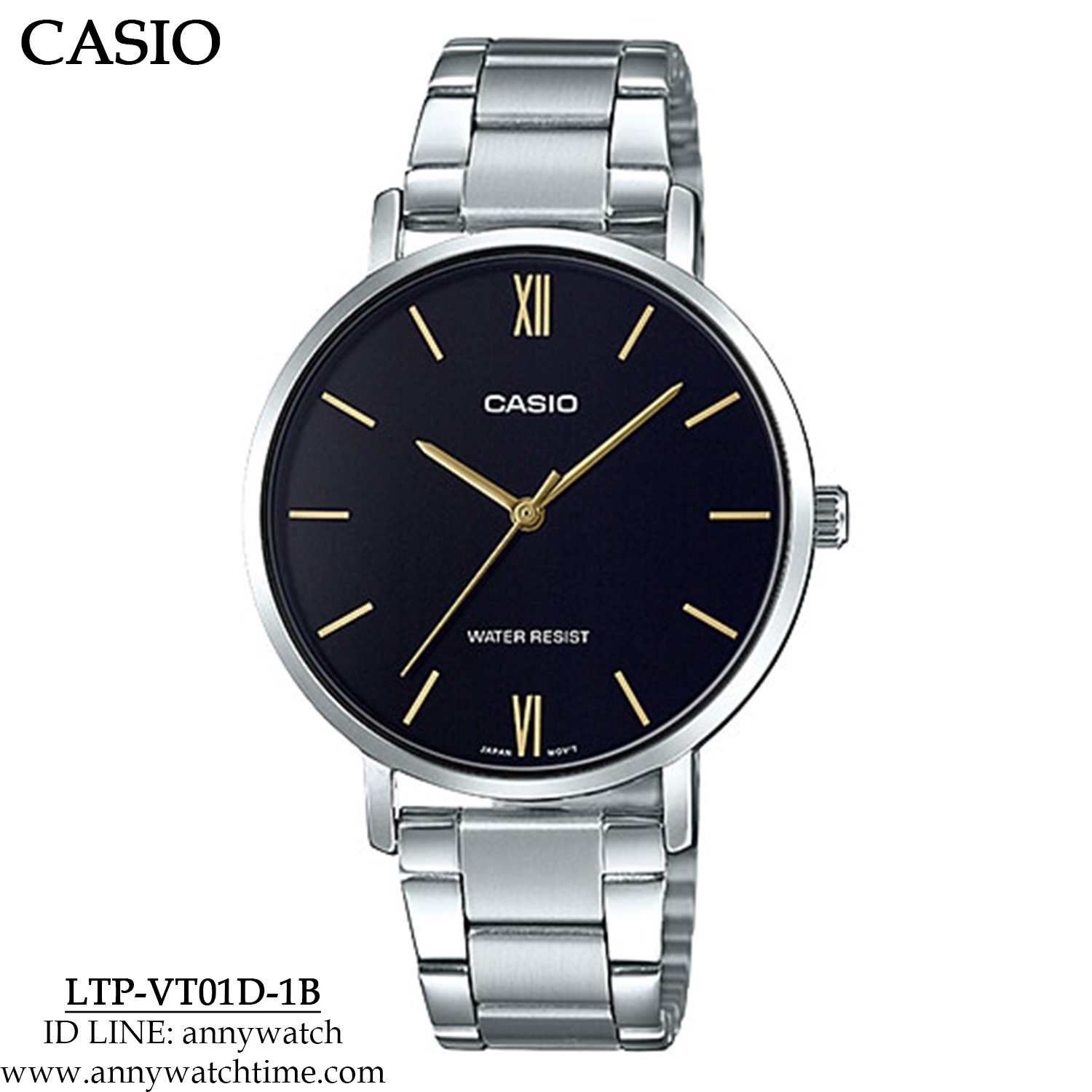 CASIO LTP-VT01D-1B