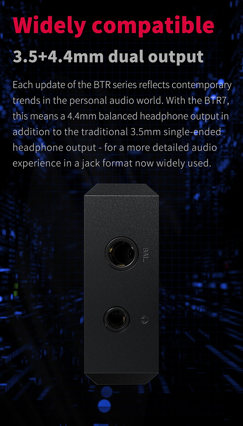 ขาย FiiO BTR7 Bluetooth DAC/AMP รองรับ MQA, Dual Hi-Res ประกันศูนย์ไทย