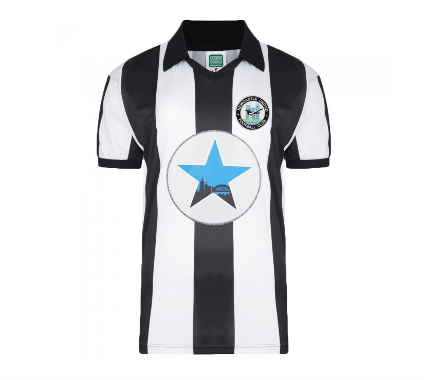เสื้อนิวคาสเซิ่ล ยูไนเต็ดย้อนยุค 1982 Polyester Retro ของแท้