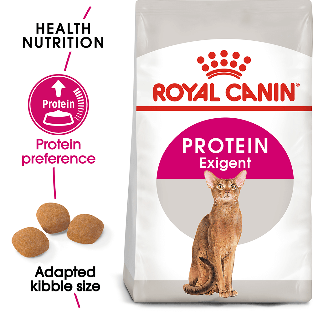 Royal Canin อาหารแมว โรยัล คานิน Exigent Protein Preference 42 แพ็คโรงงาน 0.4kg สำหรับ แมวที่เลือกกินอาหารจากความสบายท้อง 1 ปีขึ้นไป