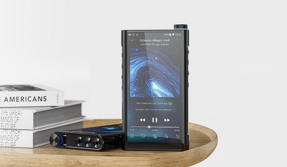 FiiO M15S DAP พกพาและตั้งโต๊ะ 2in1 ครบจบในตัวเดียว รองรับ Dual Hi-Res ประกันศูนย์ไทย