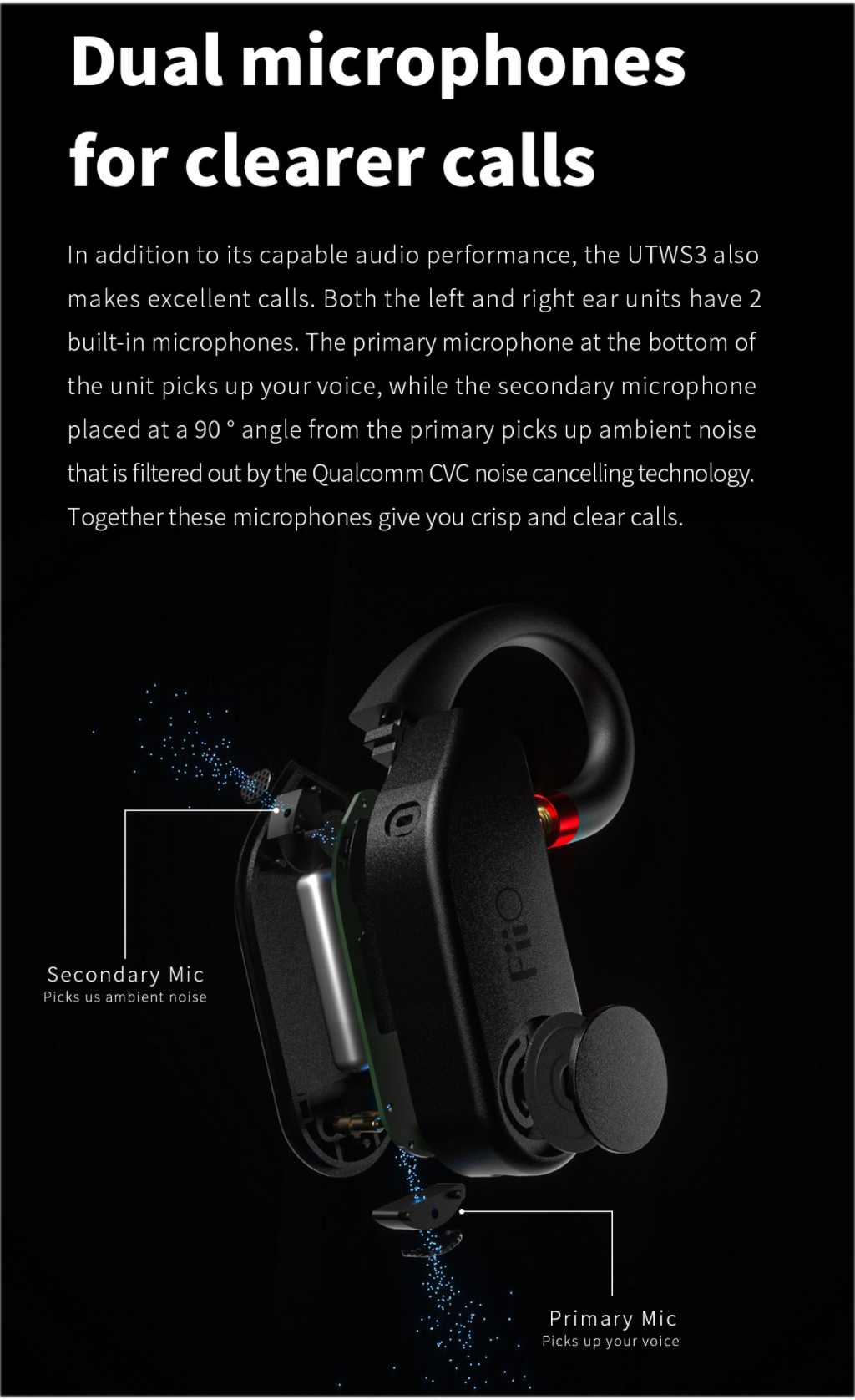 ขาย FiiO UTWS3 อะแดปเตอร์เปลี่ยนหูฟังให้รองรับ True Wireless Bluetooth