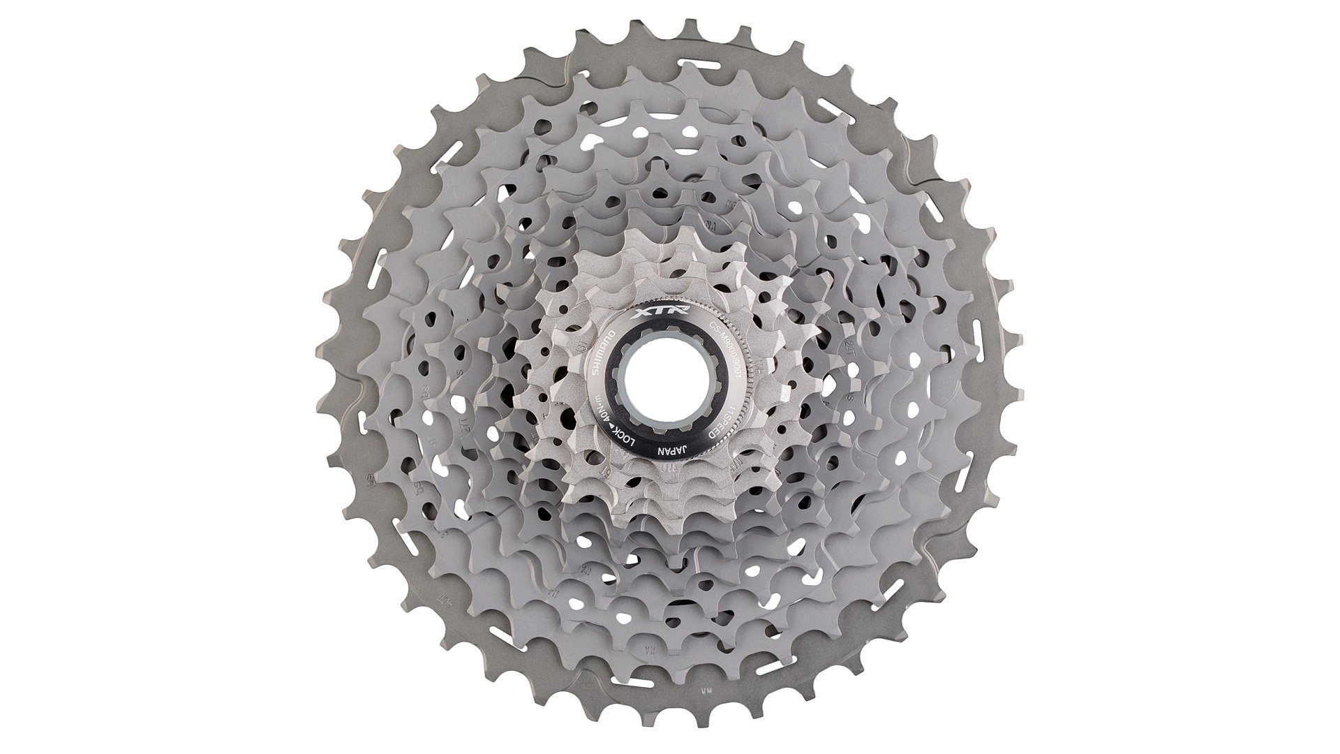สเตอร์ XTR, CS-M9001, 11-40T, 11-SPD(สำหรับจาน 3 ชั้น)