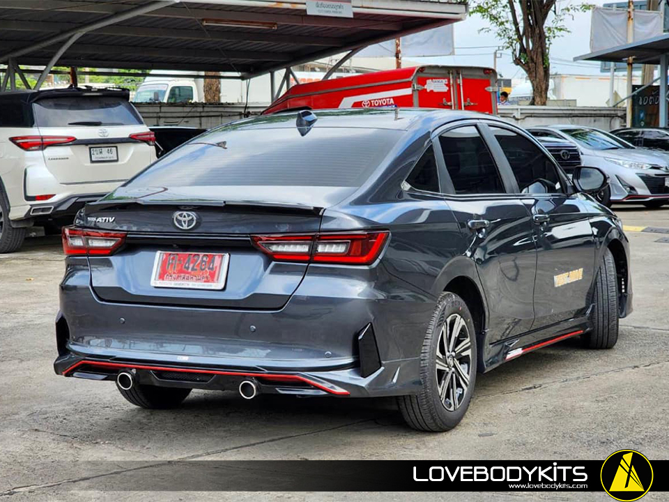 ชุดแต่ง BK : YARIS ATIV 2023 / 4 ประตู