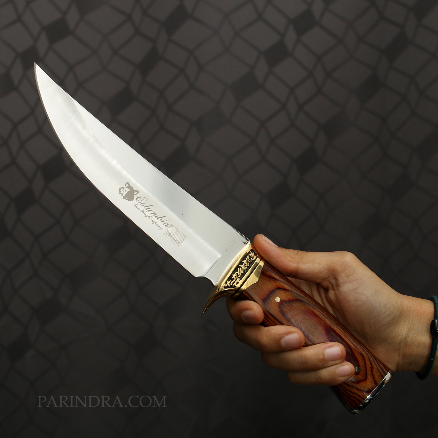 มีดเดินป่า COLUMBIA รุ่น G57 ใบมีดสวย คมมาก