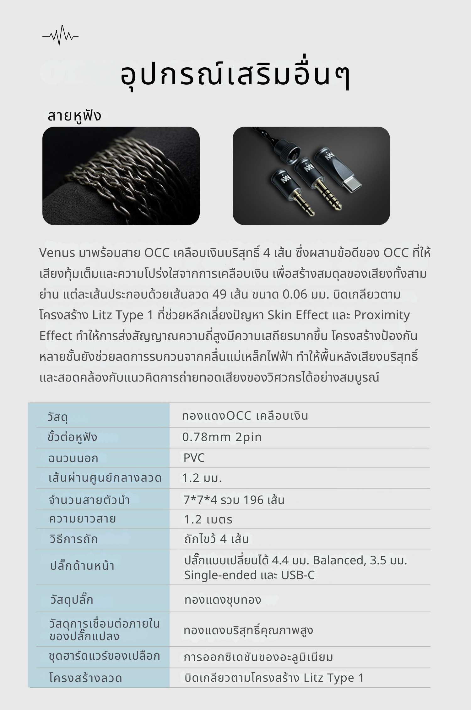 <PreOrder> Melody Wings Venus หูฟัง IEMs 4 ไดรเวอร์ 3BA+1DD เพชรเม็ดงามที่ไม่มีใครพูดถึง ประกันศูนย์ไทย