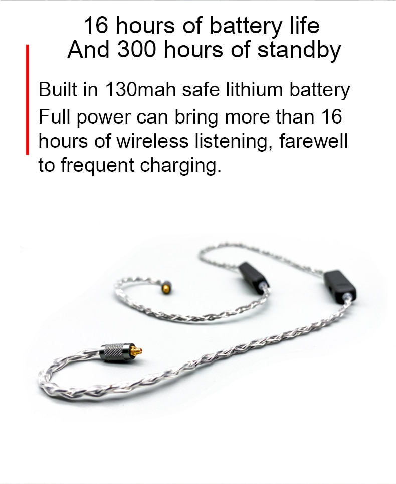 ขาย BGVP M2 สายอัพเกรดหูฟังแบบ True Wireless Bluetooth 5.1