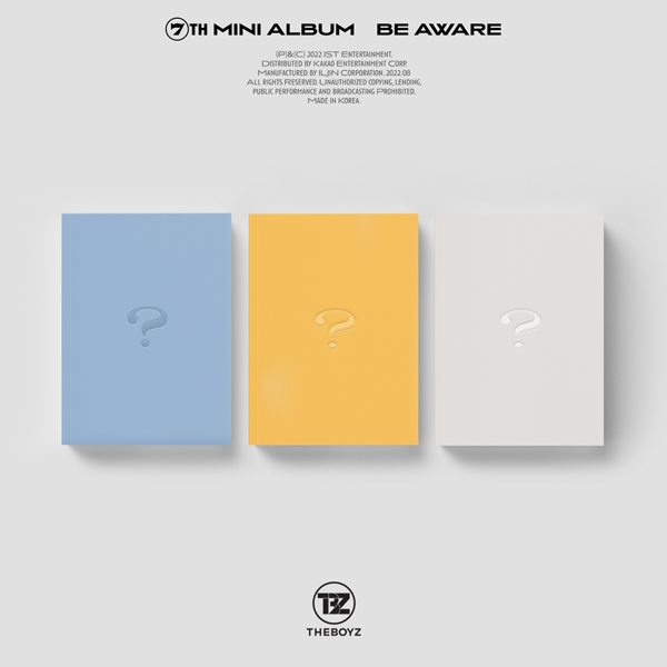 อัลบั้ม #THE BOYZ - Mini Album Vol.7 [BE AWARE] SET. 3 VER. :: Ktown ::