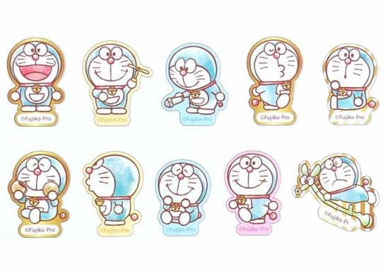 ✨ สาวกโดราเอมอนต้องไม่พลาด! สติ๊กเกอร์ I’m Doraemon Flake Seal 🐱