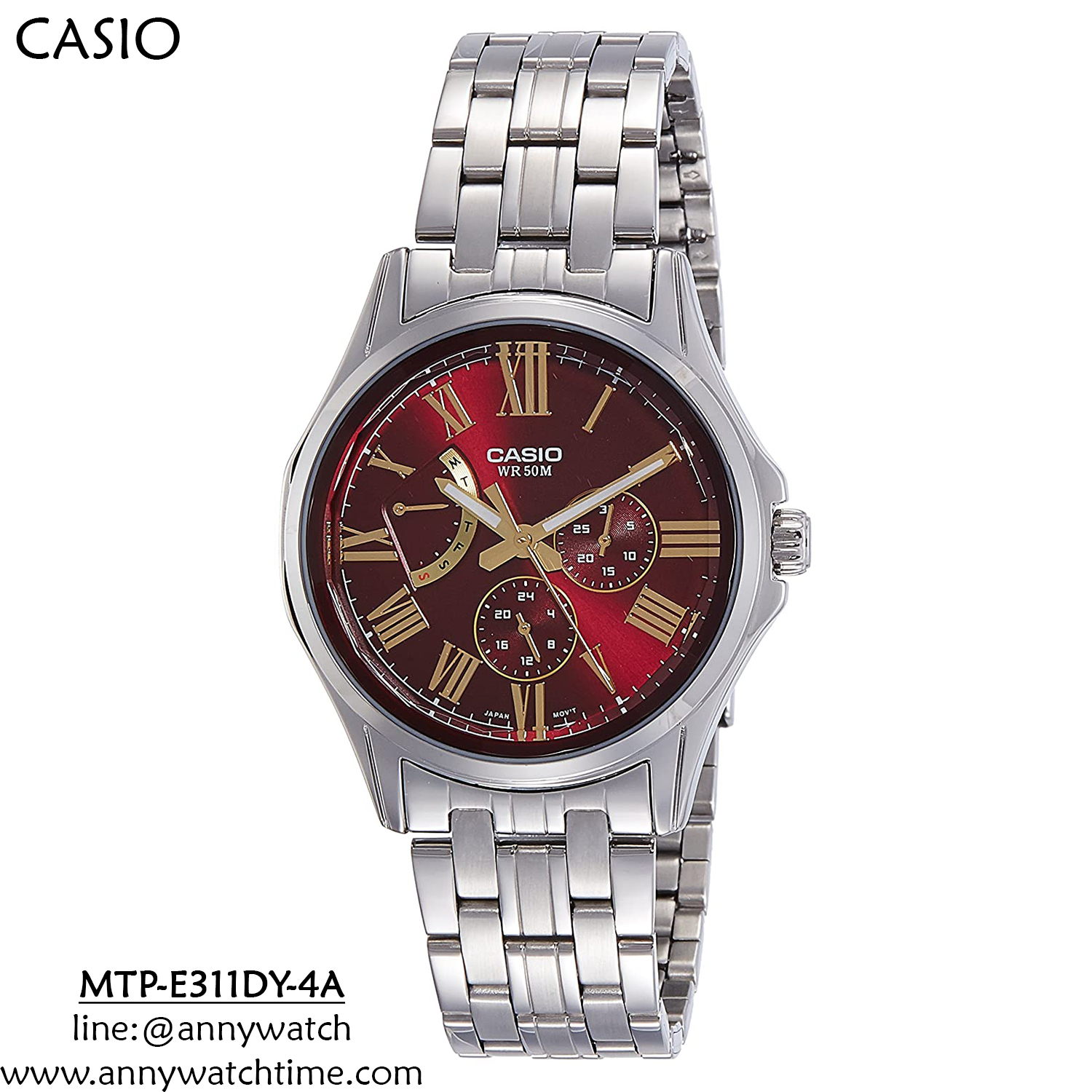 CASIO MTP-E311DY-4A