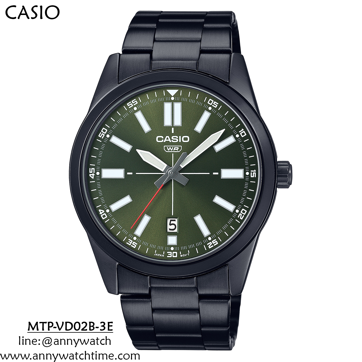 CASIO MTP-VD02B-3E