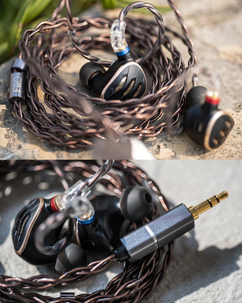 ขาย FiiO LF-RB สายอัพเกรดหูฟังชุบเงินผลึกเดี่ยว ถอดเปลี่ยนหัวแจ๊คได้