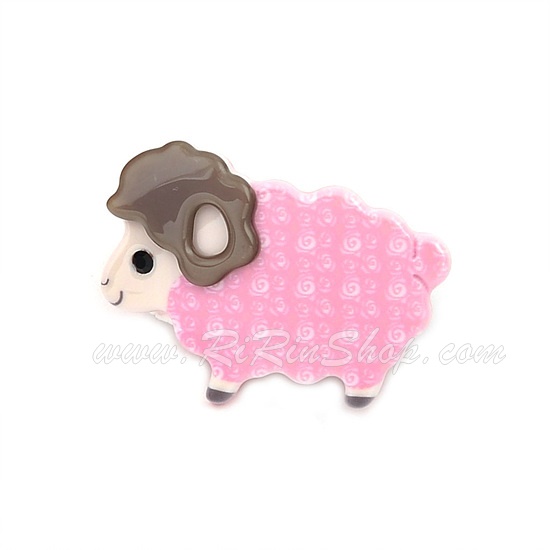 Aznavour กิ๊บติดผมปากเป็ดแกะน้อยน่ารัก ( Peach )