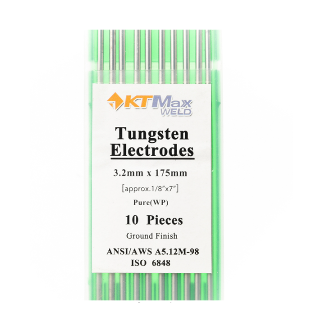 ลวดทังสเตนสีเขียว 3.2MM เครื่องเชื่อม เคที แม็กซ์ เวลด์ รุ่น WP (10PCS/1PAC) Pn.KT-M022-WP32 ##