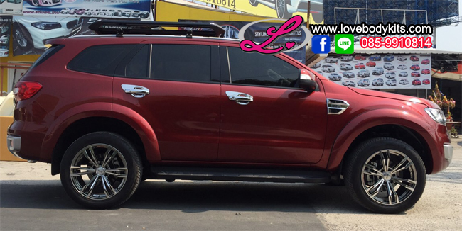 ซุ้มล้อแบบเรียบ V.1 : EVEREST 2015-2017