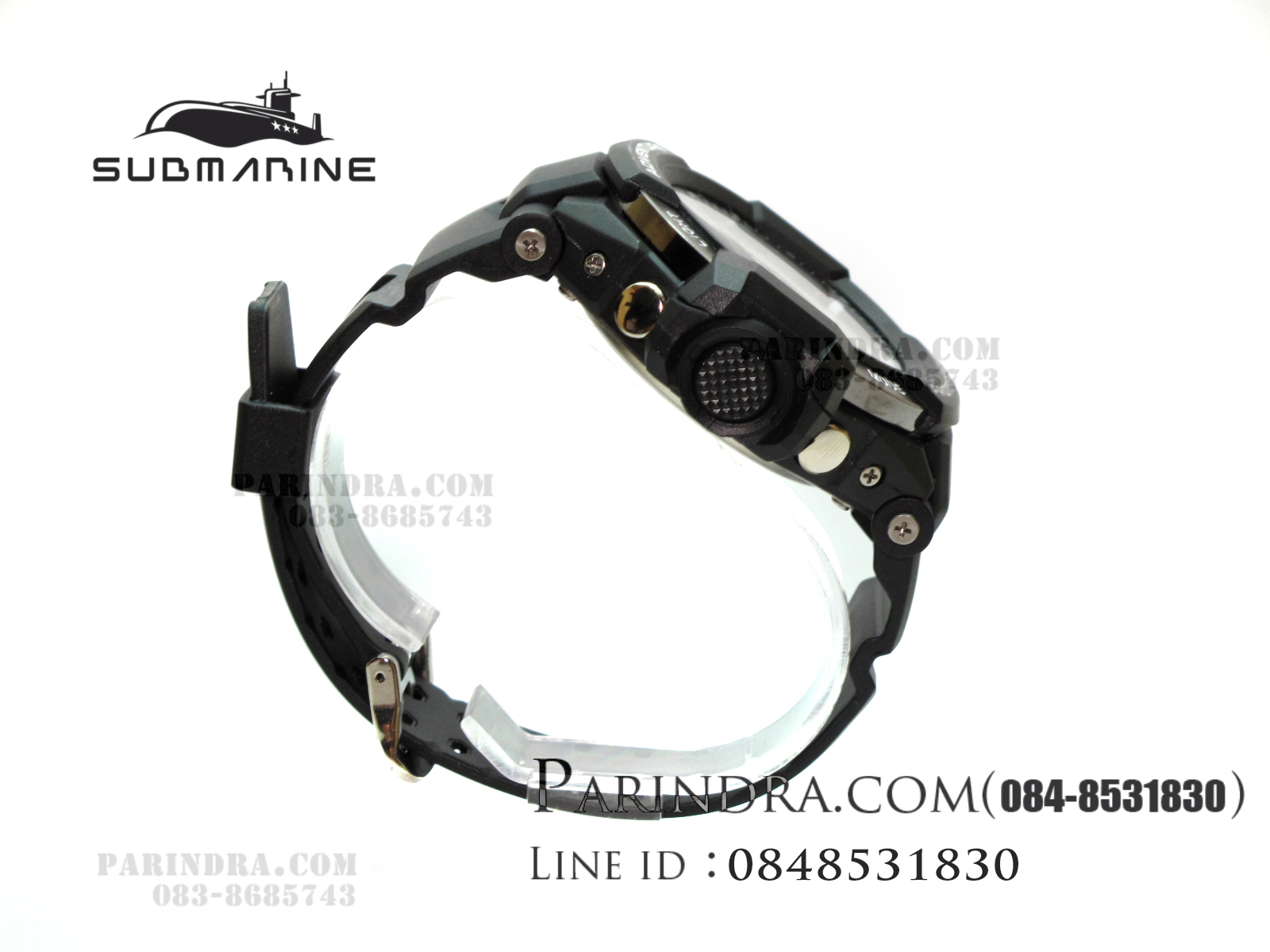 นาฬิกา US submarine Adventure Protector รุ่น TP3156M สีดำตัดเขียว(พื้นดำ)