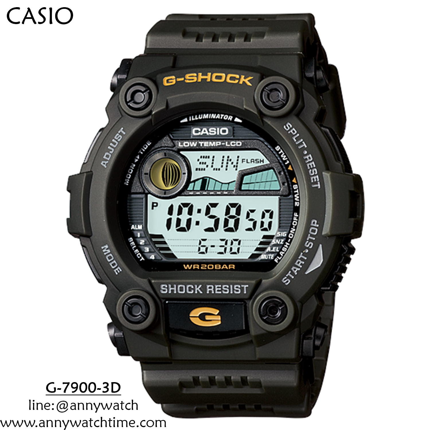 G-SHOCK G-7900-3D