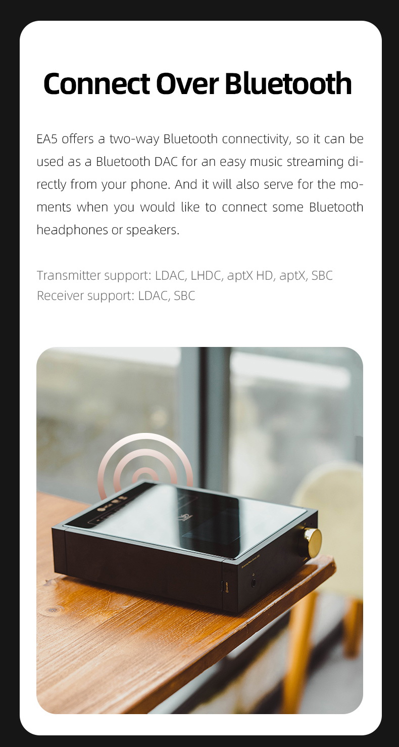 ขาย Shanling EA5 DAP+DAC+AMP ครบจบในตัว รองรับ MQA, Dual Hi-Res