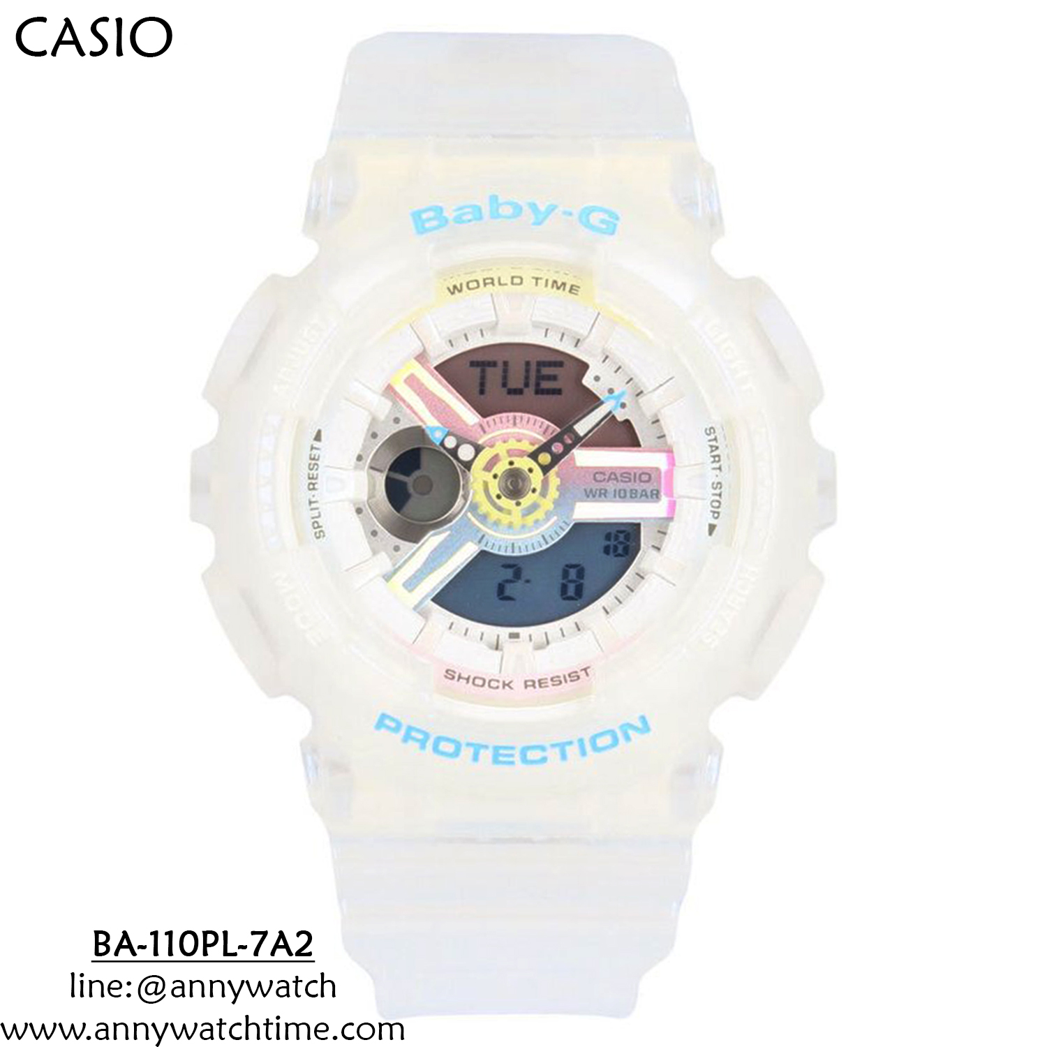 BABY-G BA-110PL-7A2