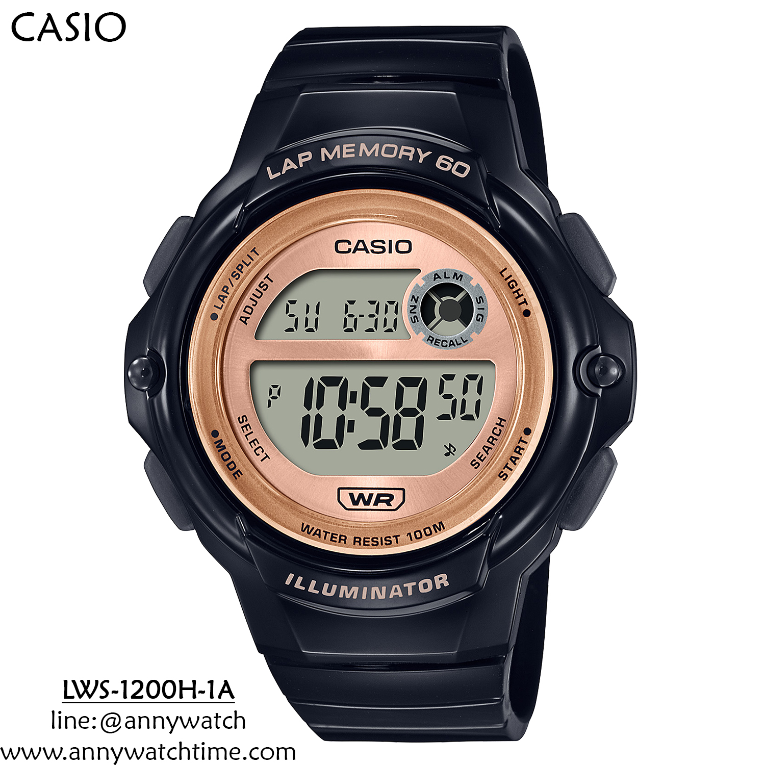 CASIO LWS-1200H-1A