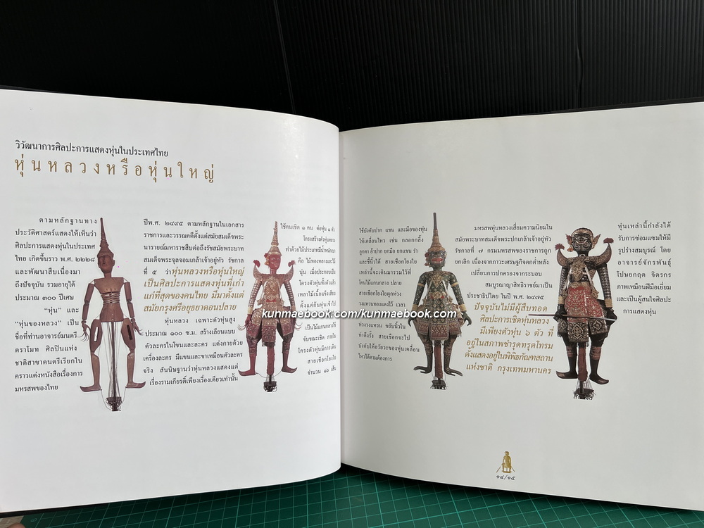 หุ่นละครเล็ก สื่อลีลาศิลป์ สืบทอดจิตวิญญาณไทย / ผลงานของ ผศ. สน สีมาตรัง และคณะ