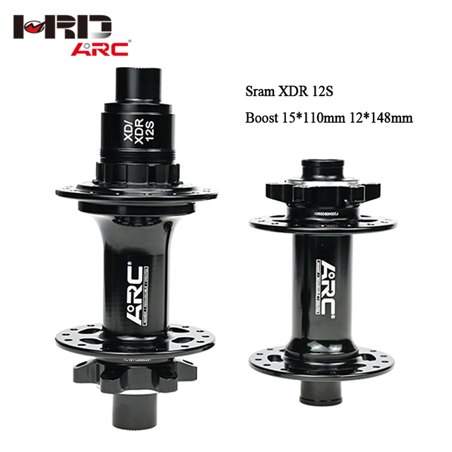 ดุมดิส ARC, MT-009FA/RA 32 Holes 12 Speed Alloy J Bend XC Cross Country Boost Hub for โม่ XD รองรับ 12 สปีด