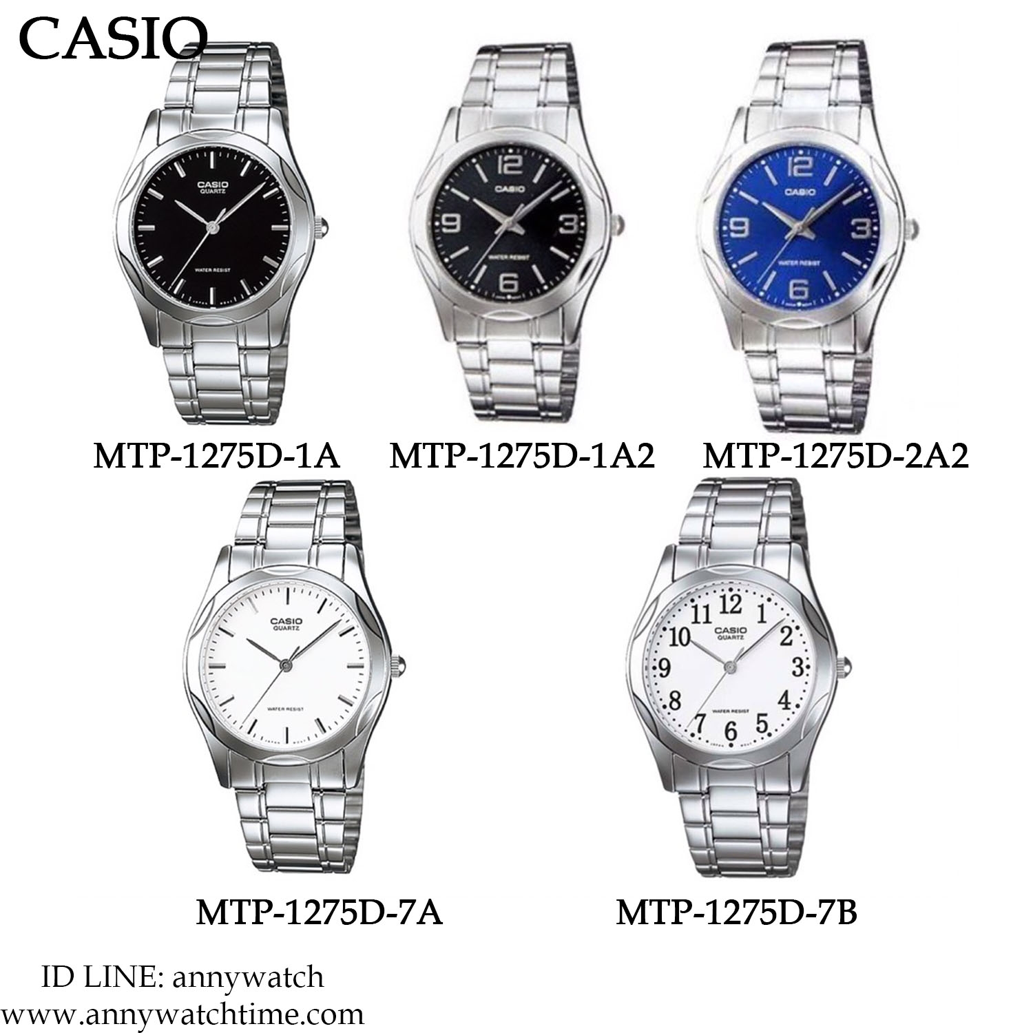 CASIO MTP-1275D-1A
