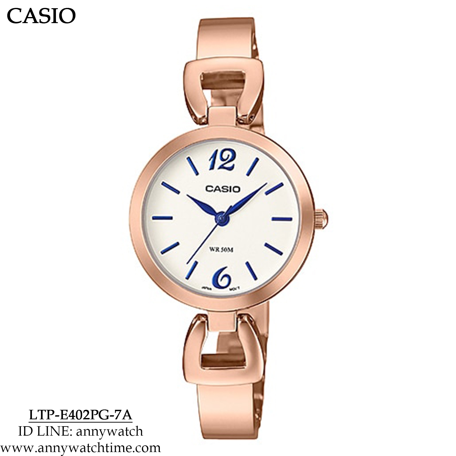 CASIO LTP-E402PG-7A