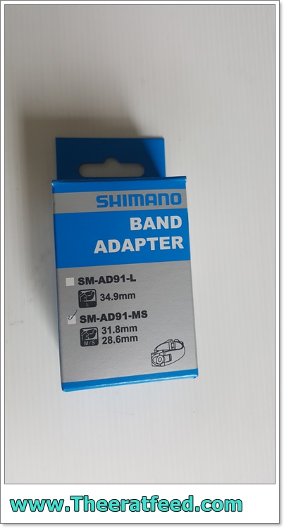 แคลมป์รัดสับจาน DURA-ACE, SM-AD91-MS, 31.8MM/28.6MM, ISMAD91MS