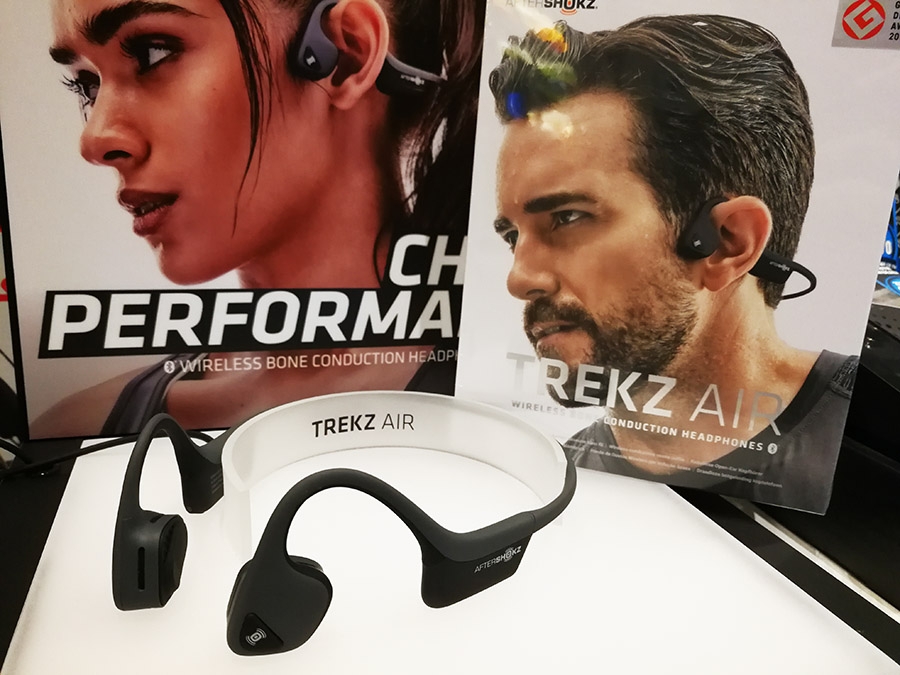 Aftershokz Trekz Air รุ่นท๊อป หูฟังออกกำลังกาย ไร้สาย ระบบ Bone conduction เบาสบาย เสียงเทพ ได้ยินเสียงรอบข้างและปลอดภัย