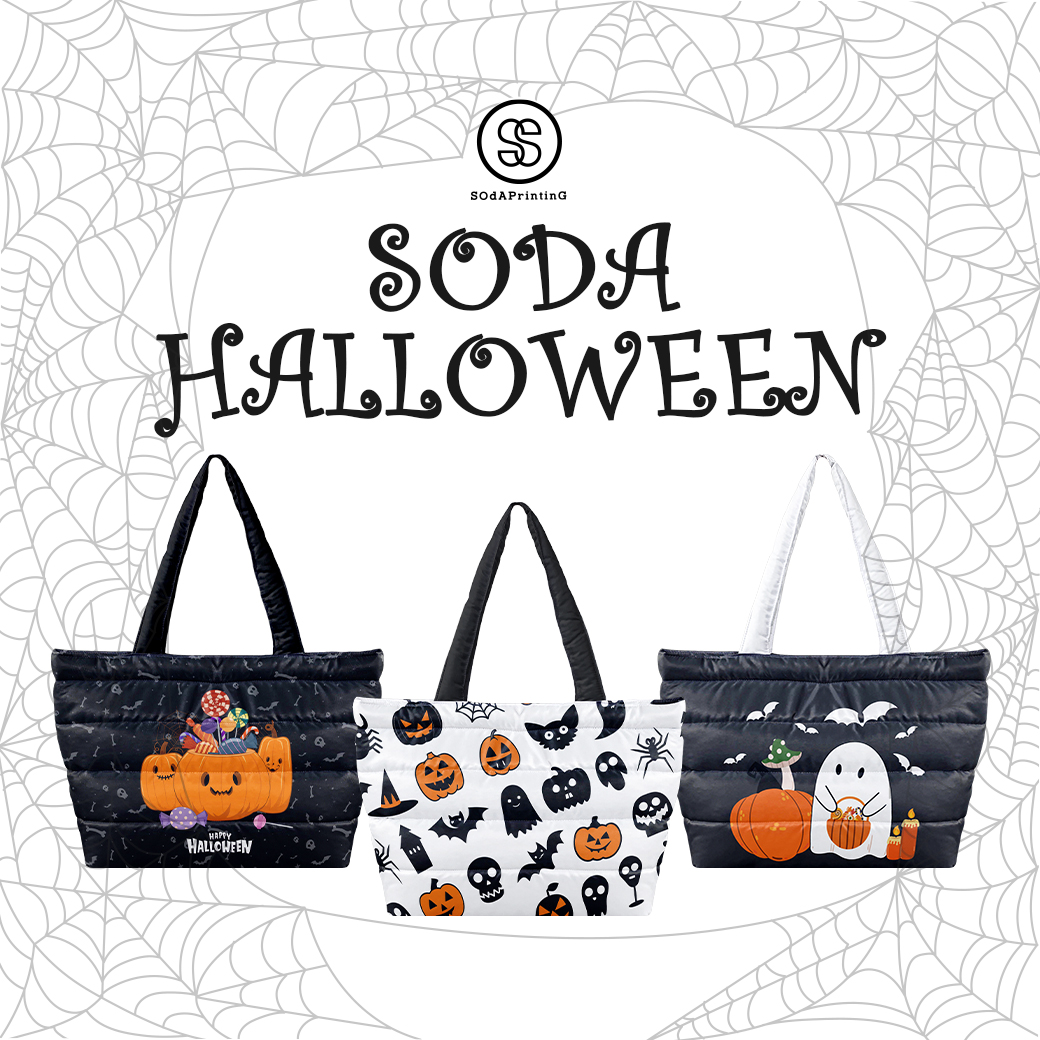 กระเป๋า Fluffy Shopper Tote Bag SOdA Halloween Collection รหัส TIA00015-TIA00017