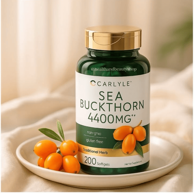 Carlyle Sea Buckthorn Oil 4400 mg 200 Softgels