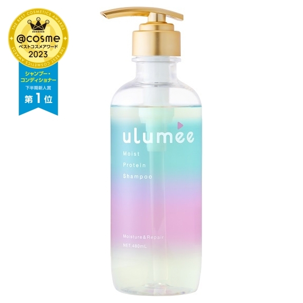 แชมพูและครีมนวดผม Ulumee Moist Protein Shampoo & Conditioner 480 ml