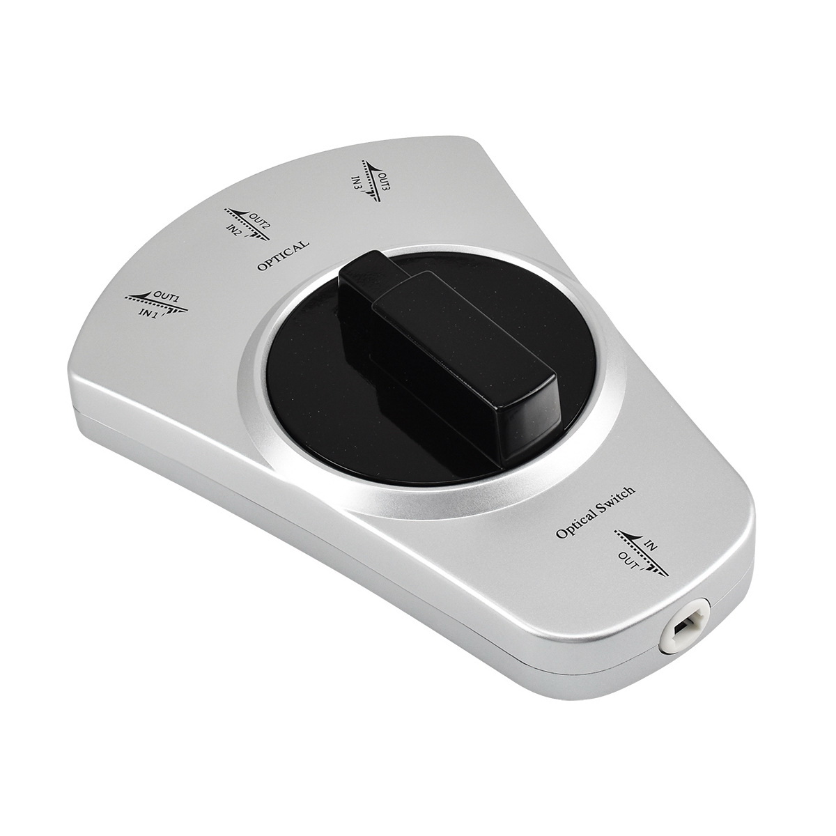 ขาย ERTK Optical Switcher [-แบบไม่มีสาย-] หัวแปลง Optical เข้า 1 ออก 3 หรือ เข้า 3 ออก 1