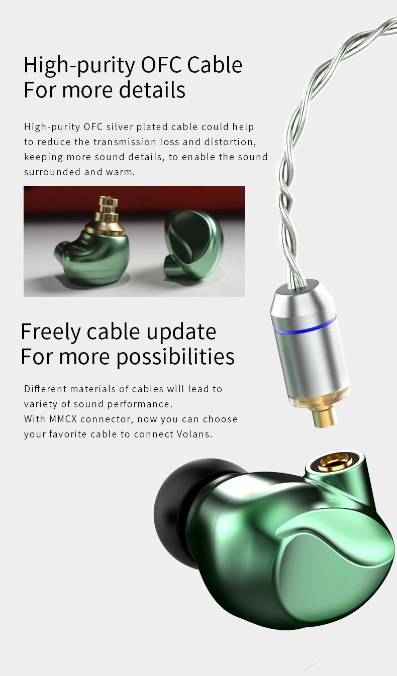 ขาย Astrotec Volans หูฟัง Dynamic 1 ไดรเวอร์ ประกันศูนย์ไทย