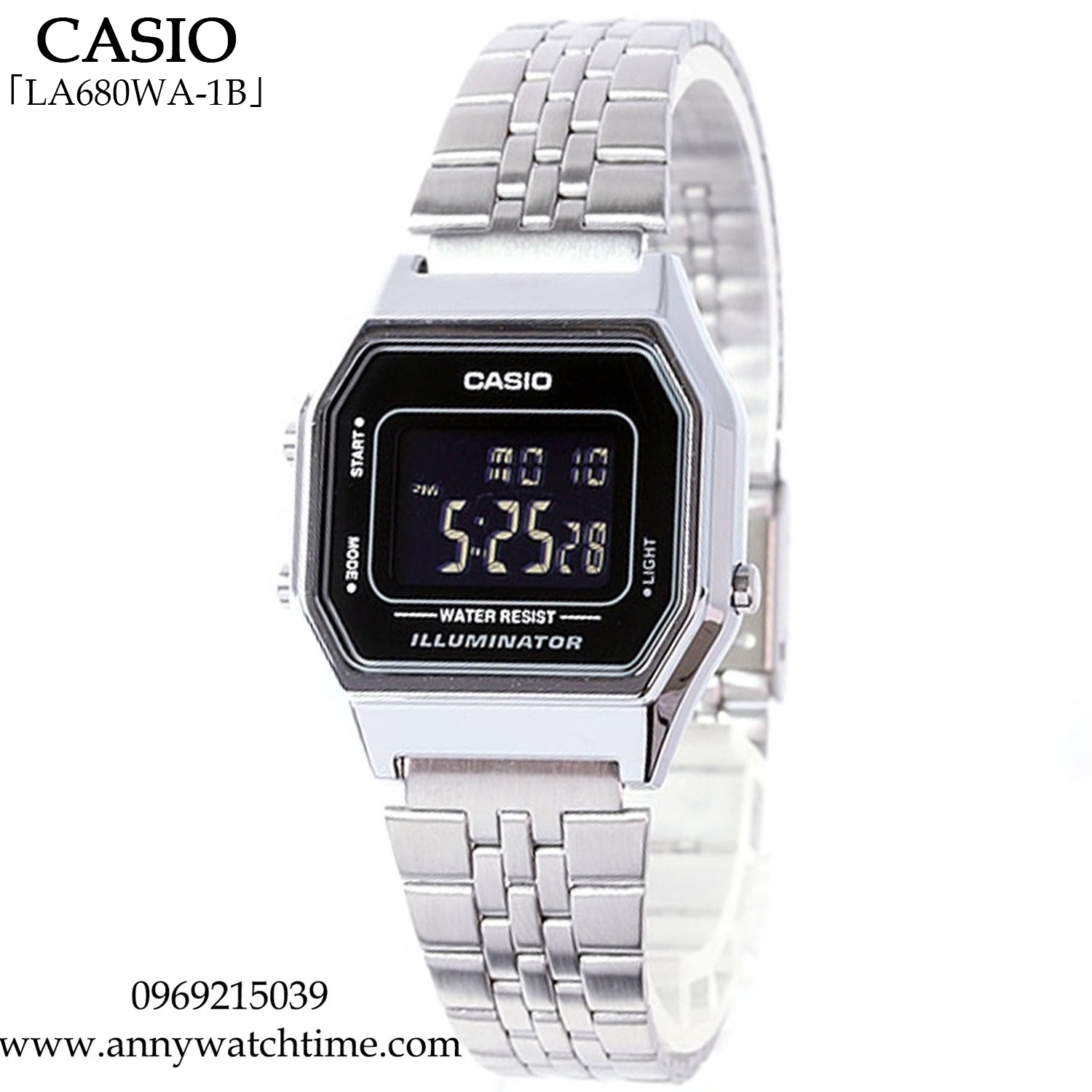 CASIO LA680WA-1B