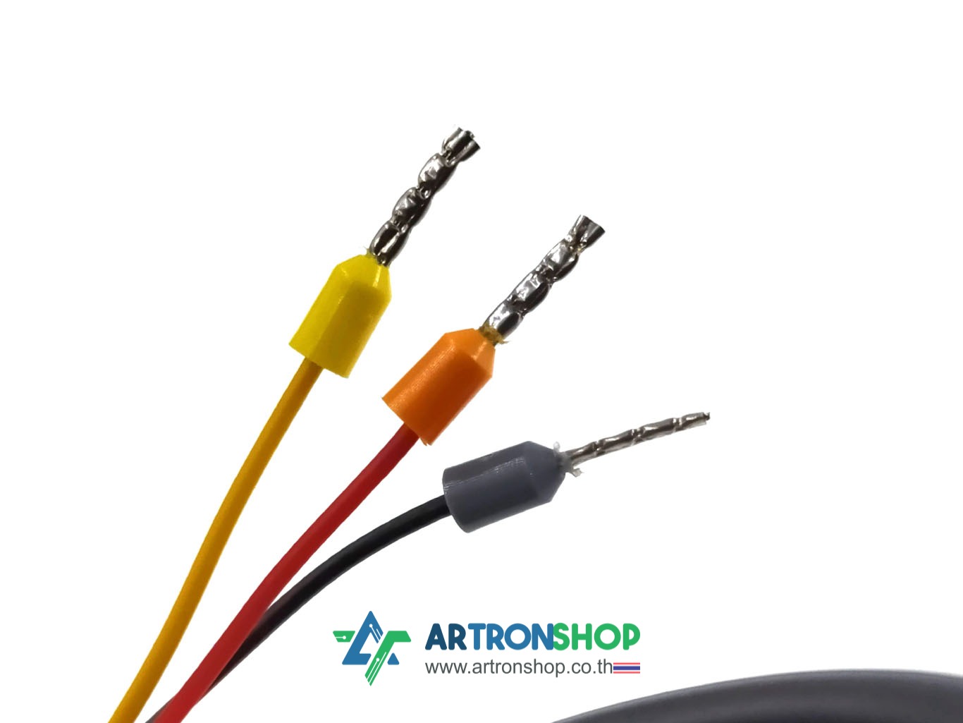 เซ็นเซอร์วัดอุณหภูมิกันน้ำ DS18B20 สายยาว 3 เมตร เข้าหัวสาย