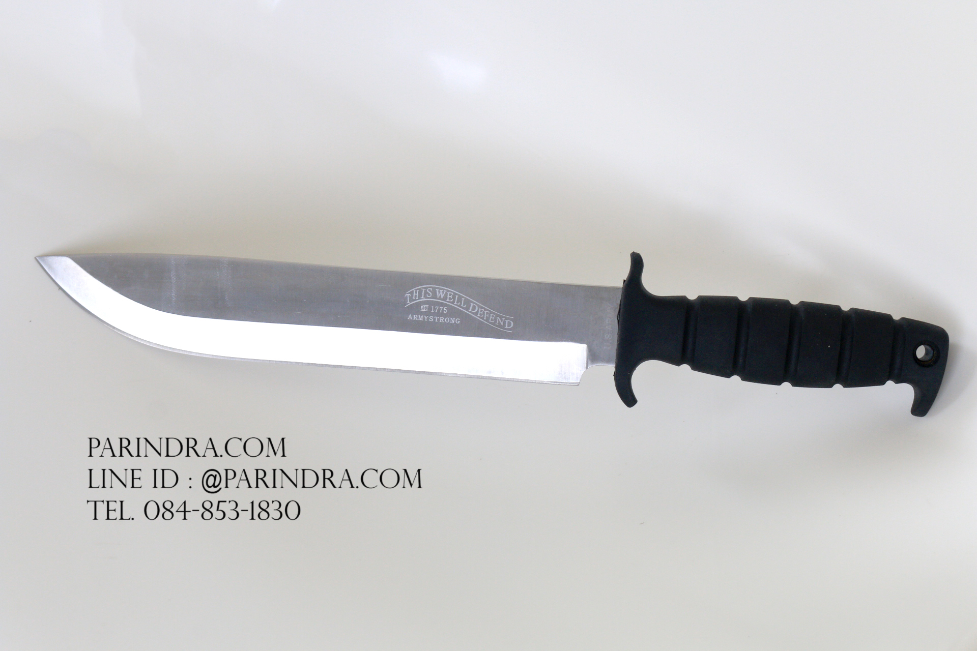 มีดใบตาย Army Strong Model A-1008 ขนาด 14.75 นิ้ว ใบเงิน OEM