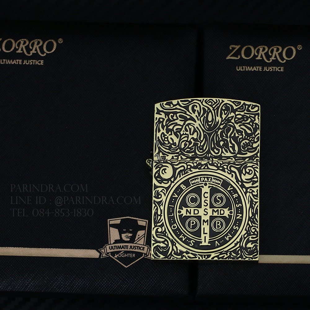 ไฟแช็กน้ำมัน ZORRO CONSTANTINE 911 Lighter ตัวใหญ่