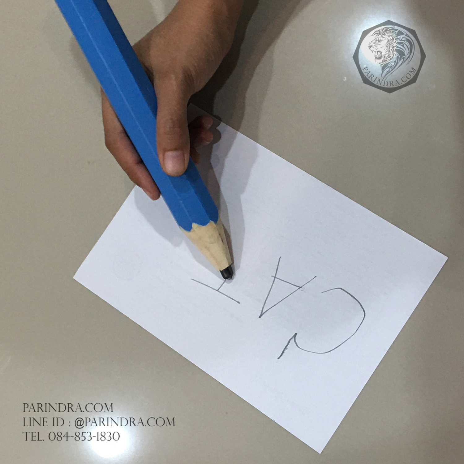 ดินสอไม้ยักษ์ ใหญ่เวอร์ กันลืม กันหาย มีหลากหลายสี