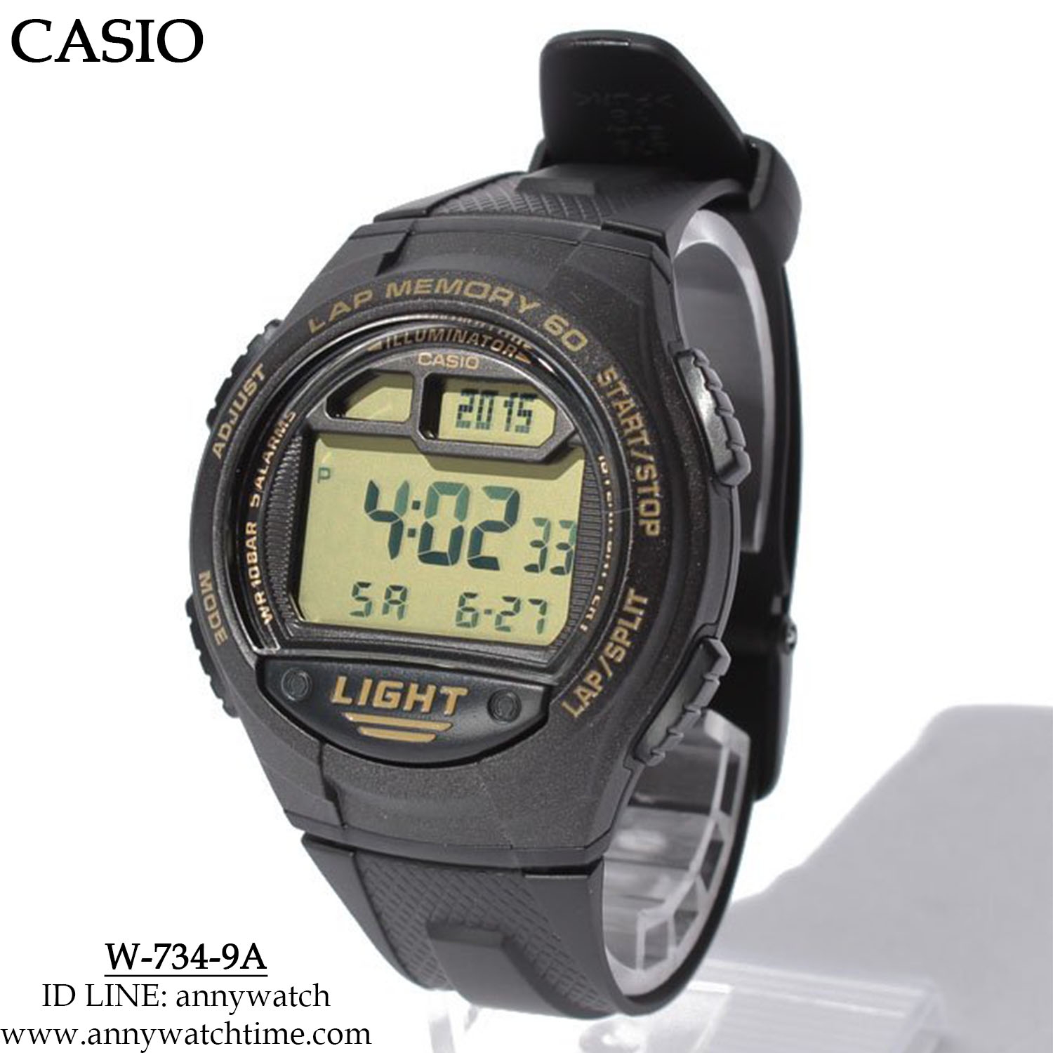 CASIO W-734-9A